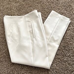 Zara Cream Women's Trousers